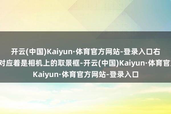 开云(中国)Kaiyun·体育官方网站-登录入口右上角的角标位置对应着是相机上的取景框-开云(中国)Kaiyun·体育官方网站-登录入口